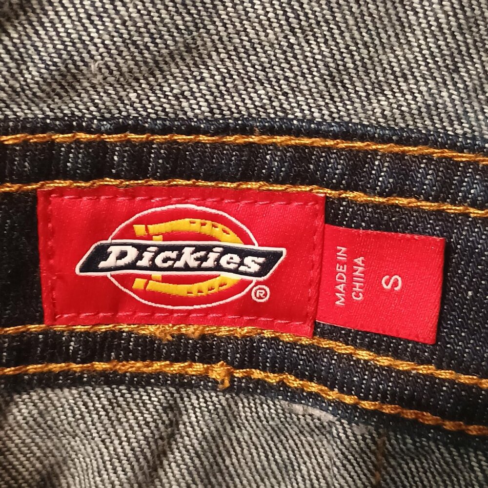 Dickies/Overall Mini Dress/Womens/S/Dark Blue/Denim Pinafore Workwear - Picture 7 of 10